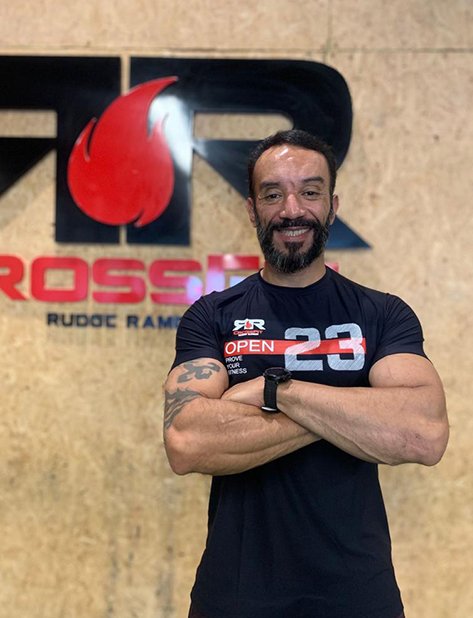 Maurício, coach da Crossfit Rudge Ramos